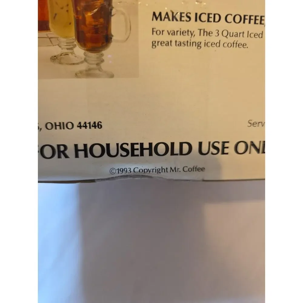 NEW Mr. Coffee Iced Tea Pot Maker 3 Qt. Bonus Two Pitchers Yellow TM3P NIB